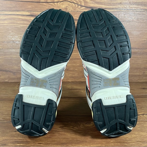 DIESEL “Skipper Low” Y2K Chunky Sneakers Men’s Size 12 Low Top Shoes - Picture 8 of 11